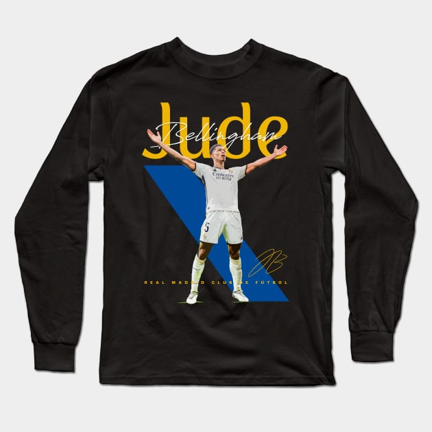 Jude Bellingham Long Sleeve T-Shirt by Juantamad